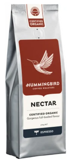 Hummingbird Nectar Fair Trade Organic Fresh Espresso Grind Coffee 200g