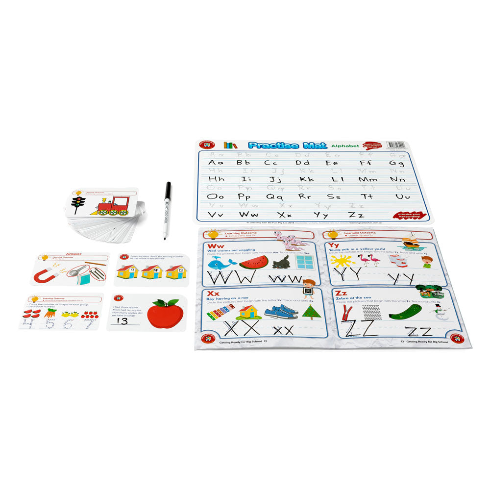 LCBF Write & Wipe Learning Set Primary School Skills