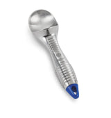 3-ounce aluminum ice cream scoop with blue end