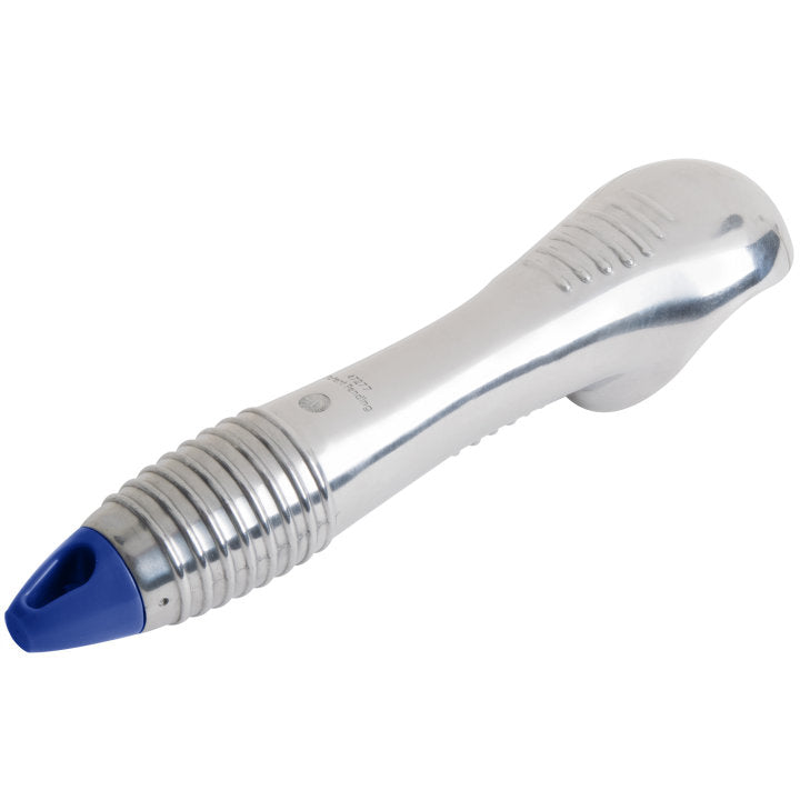 3-ounce aluminum ice cream scoop with blue end