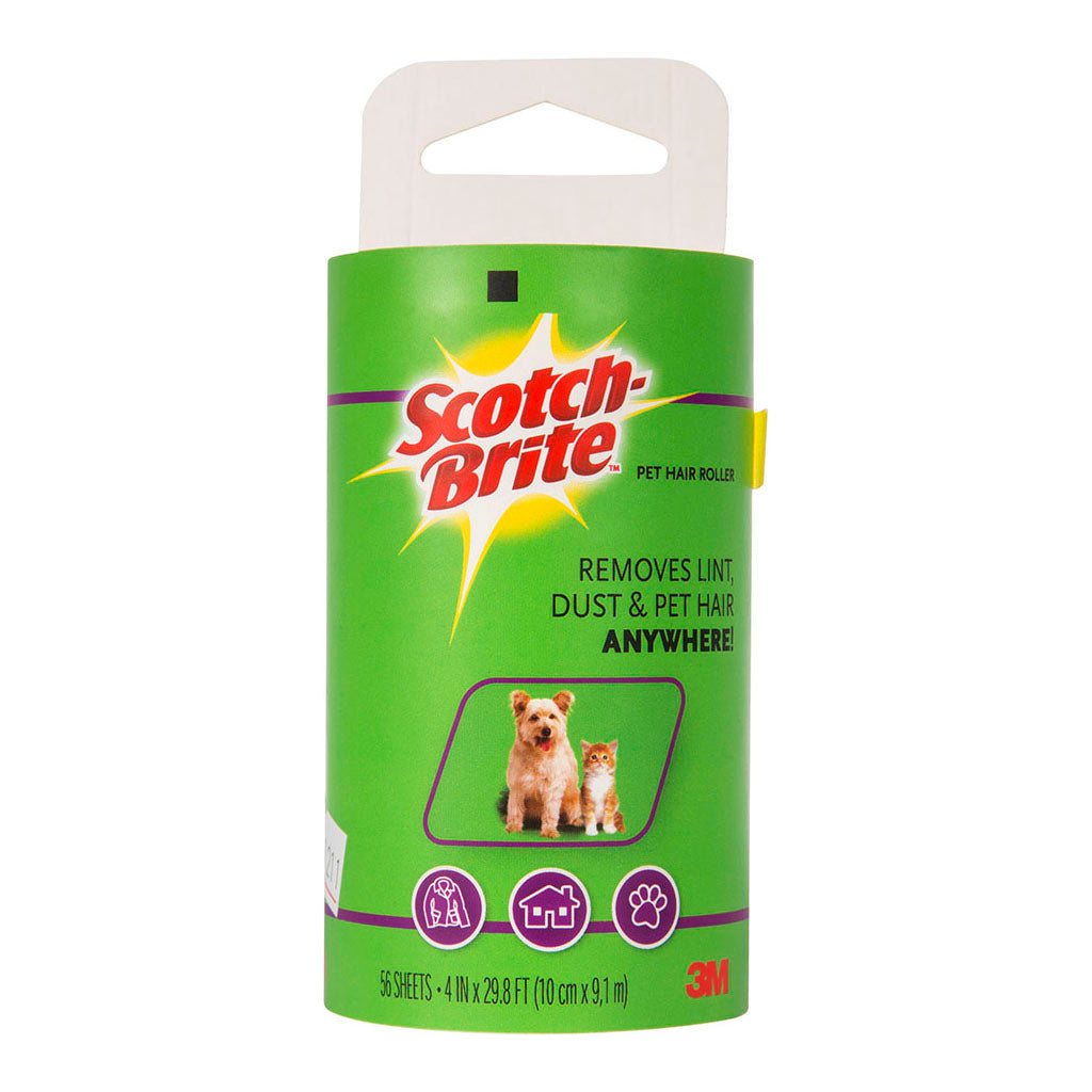 Scotch-Brite Pet Lint Roller Refill 837RF 56 Sheet