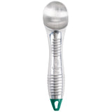 2 ½-ounce aluminum ice cream scoop with green end