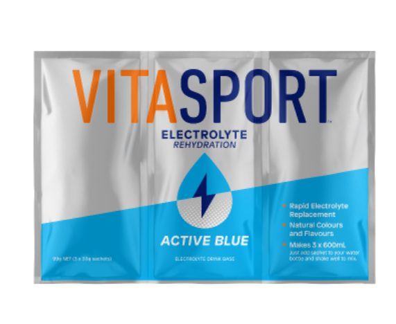 Vitasport Electrolyte Rehydration Active Blue Electrolyte Drink Base 99g