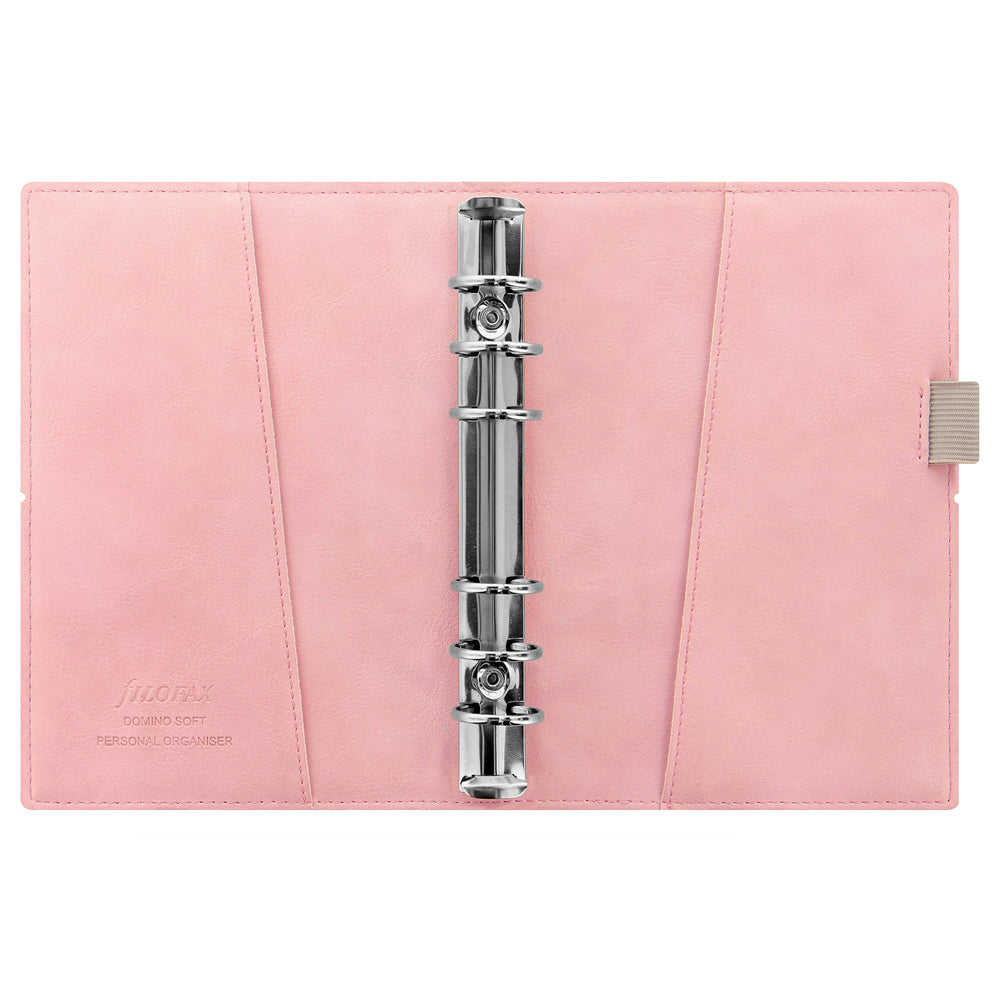 Filofax Organiser Domino Soft Personal Pale Pink - Cafe Supply