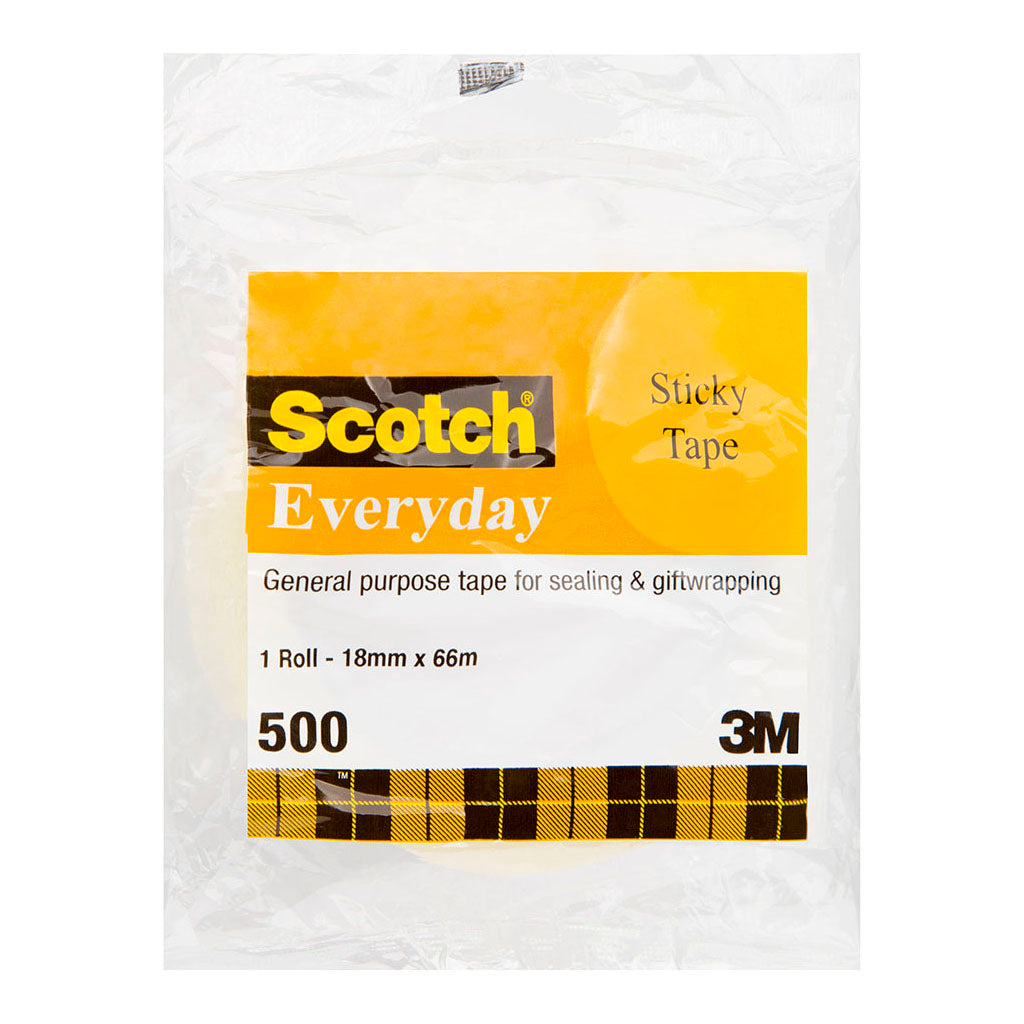 Scotch Everyday Tape 500 18mm x 66m