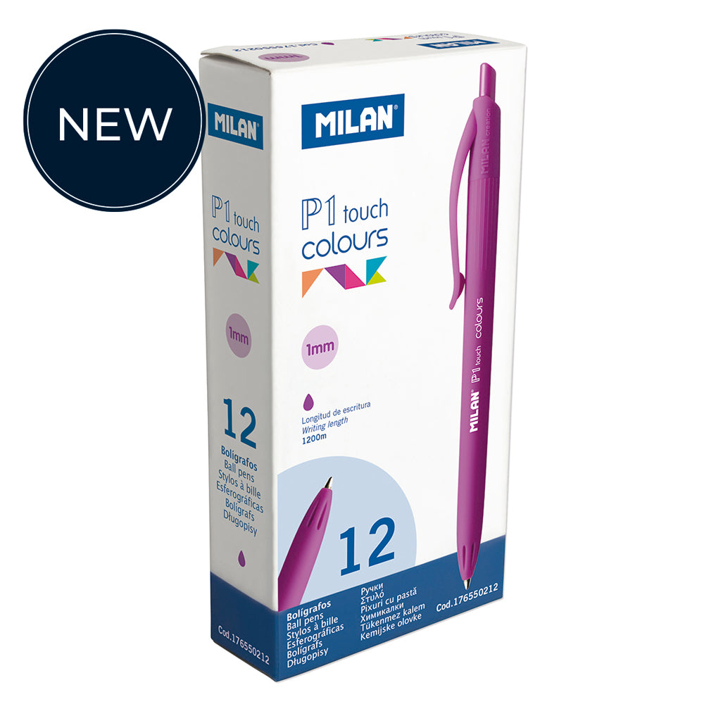 Milan P1 Touch Colours Ballpoint Pen Purple