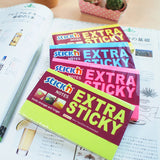 Stick'n Note Extra Sticky 76x127mm 90 Sheet Neon Magenta