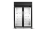 Skope SKFT1300N-A 2 Glass Door Upright Display or Storage Freezer