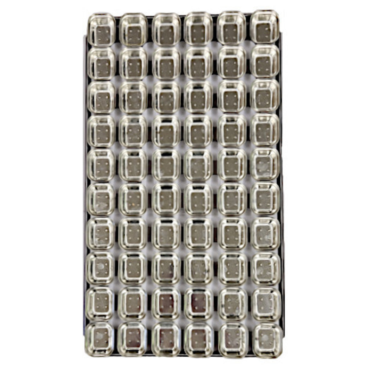 Palletized Pie Tins, (40) x Round Mini 87x30mm, Tray size 720x460mm