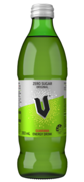 V Zero Sugar Original Guarana Energy Drink 350ml