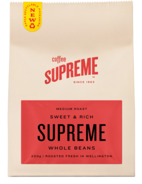 Coffee Supreme Supreme Whole Beans Coffee 200g