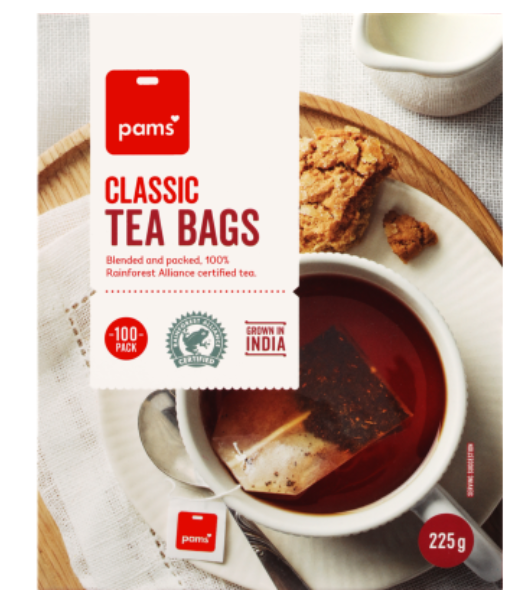 Pams Classic Tea Bags 100pk