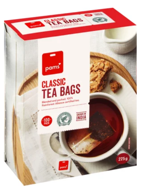 Pams Classic Tea Bags 100pk