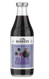 Barker's New Zealand Blackcurrant Pressed Fruit Syrup 710ml