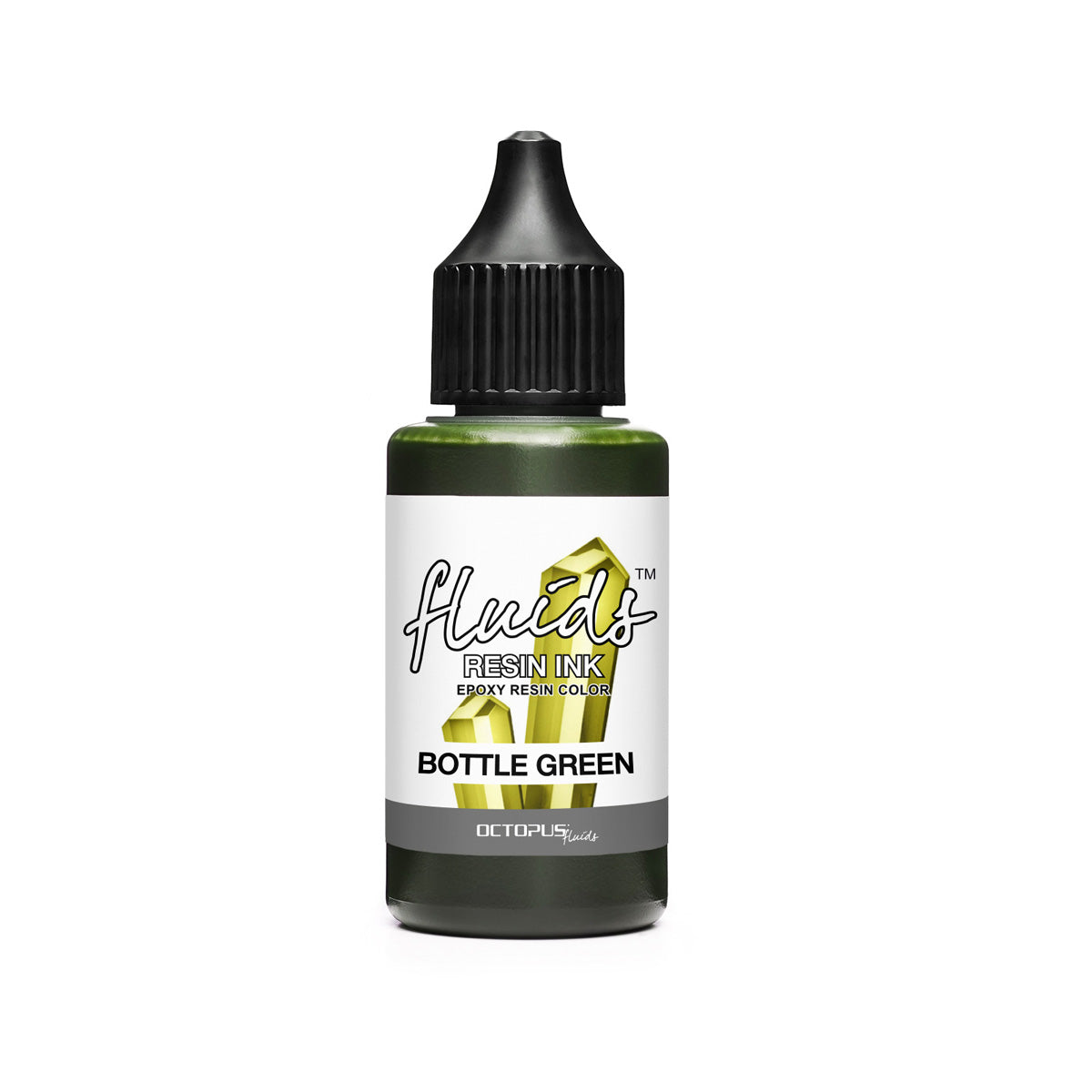 Octopus Fluids Resin Ink Bottle Green 30ml