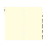 Filofax Personal Subject Index 6 Tab Refill - Cafe Supply