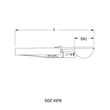 4 7/10-ounce disher with white squeeze handle