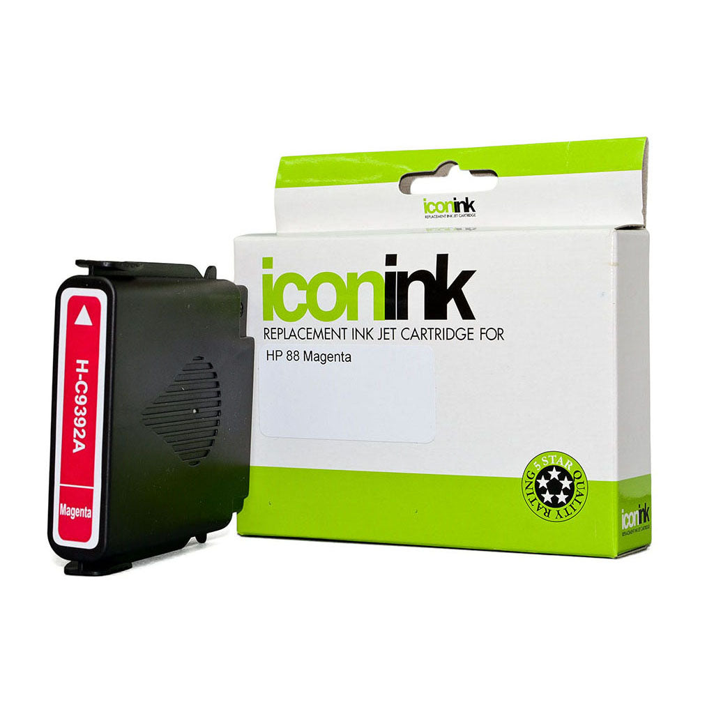 Icon Compatible HP 88 Magenta High Capacity Ink Cartridge (C9392A)