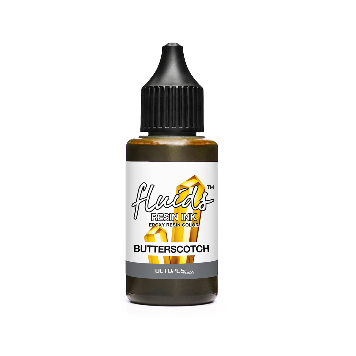 Octopus Fluids Resin Ink Butterscotch Yellow 30ml