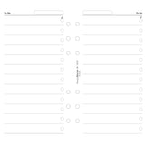 Filofax Personal To Do Pad Refill - Cafe Supply