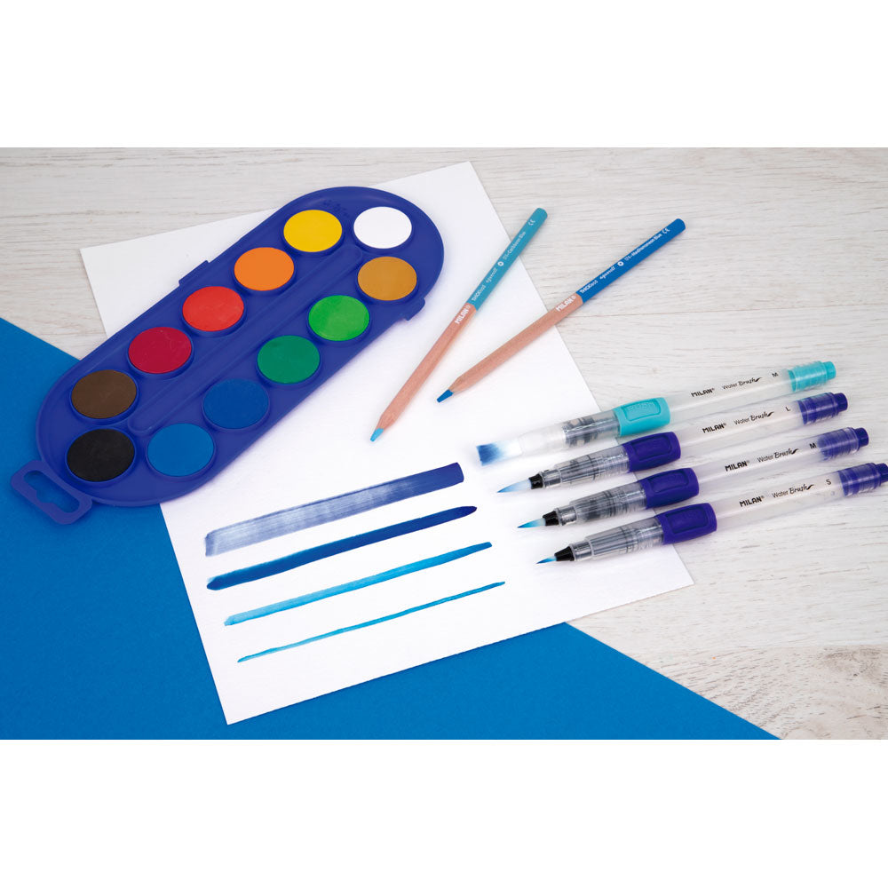 Milan Refillable Water Brush Set Pack 3