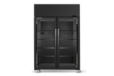 Skope SKT1300N-A 2 Glass Door Display or Storage Fridge