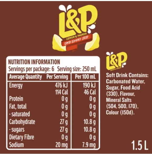 L&P Soft Drink 1.5l