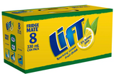 Lift Sparkling Lemon Fruit Drink Cans 8 x 330ml