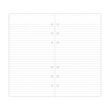 Filofax Personal White Lined Notepad Refill 40 Sheets - Cafe Supply