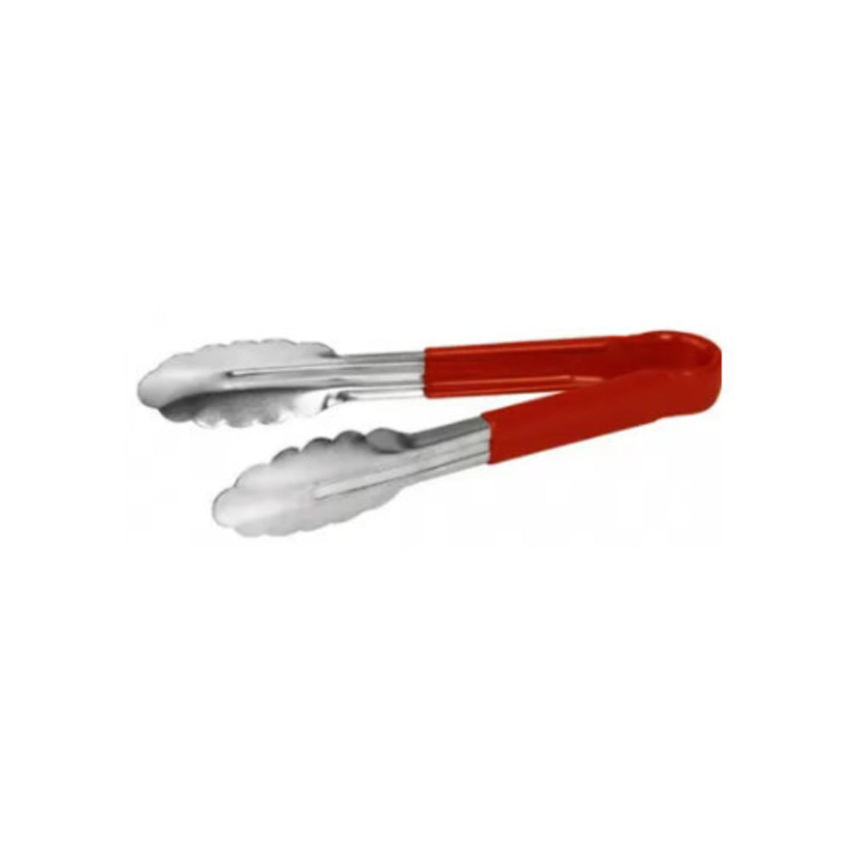 23cm Stainless Steel Tong, Red Handle