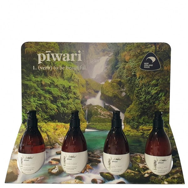 Piwari Pump Bottle Retail Display