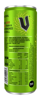 V Original Guarana Energy Drink 250ml