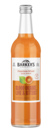 Barker's Blood Orange Lime & Bitters Premium Mixer 500ml