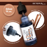 Octopus Fluids Resin Ink Espresso Brown 30ml