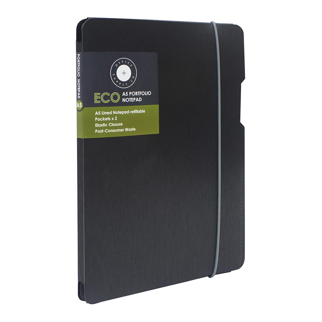 OSC Eco Notebook A5 Black