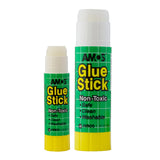 Amos Glue Stick 35gm Plus 8gm Multipack Jumbo And Small