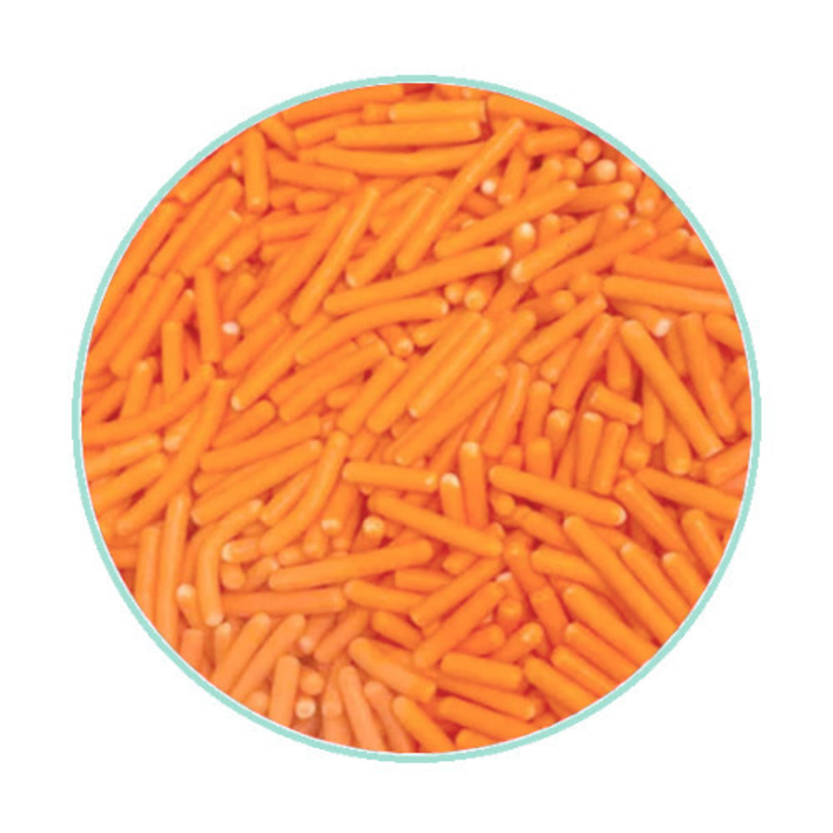 Sprinkles Orange (1kg bag)