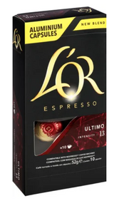 L'OR Espresso Ultimo Intensity 13 Coffee Capsules 10pk