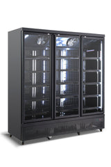 Vertical Display Chillers 3 Self closing Doors