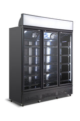 Vertical Display Chillers 3 Self closing Doors