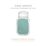 Ferris Wheel Press Calligraphy Ink Sage Advice 28ml