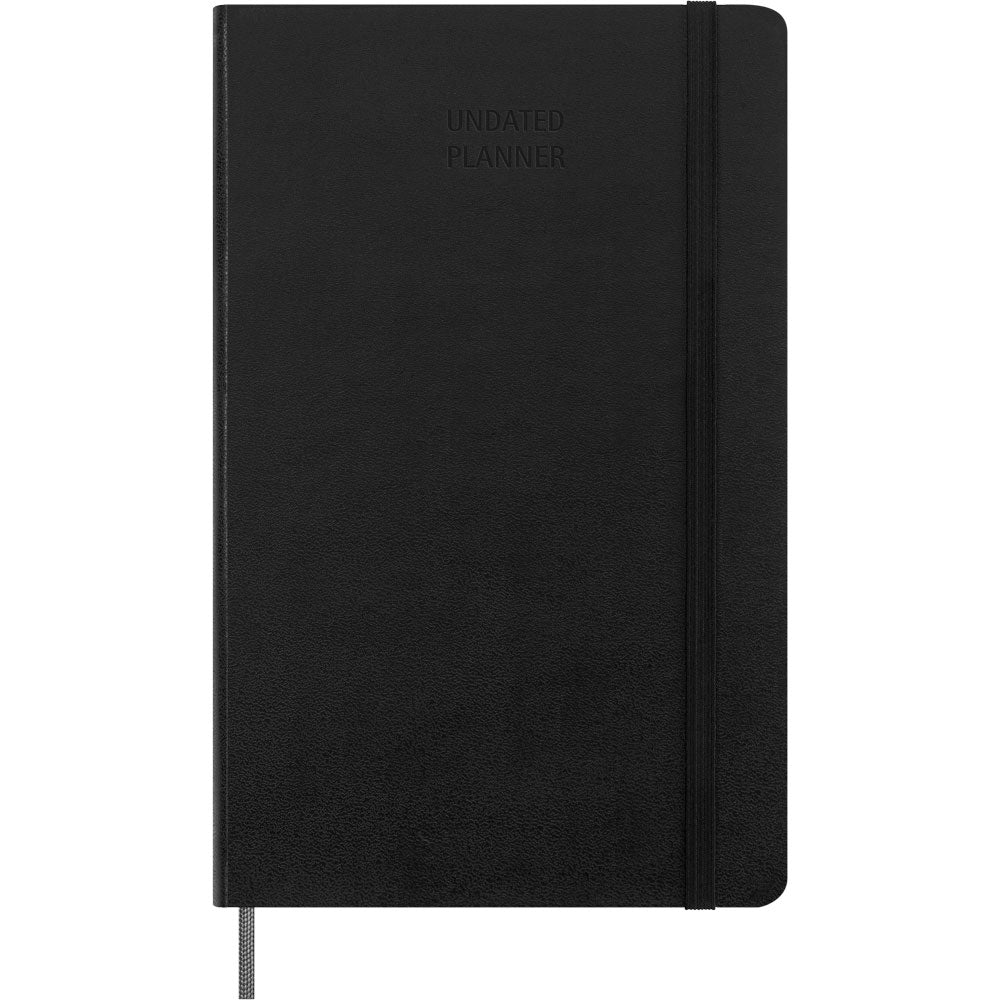 Moleskine Diary Undated Weekly + Notes HC Large Black