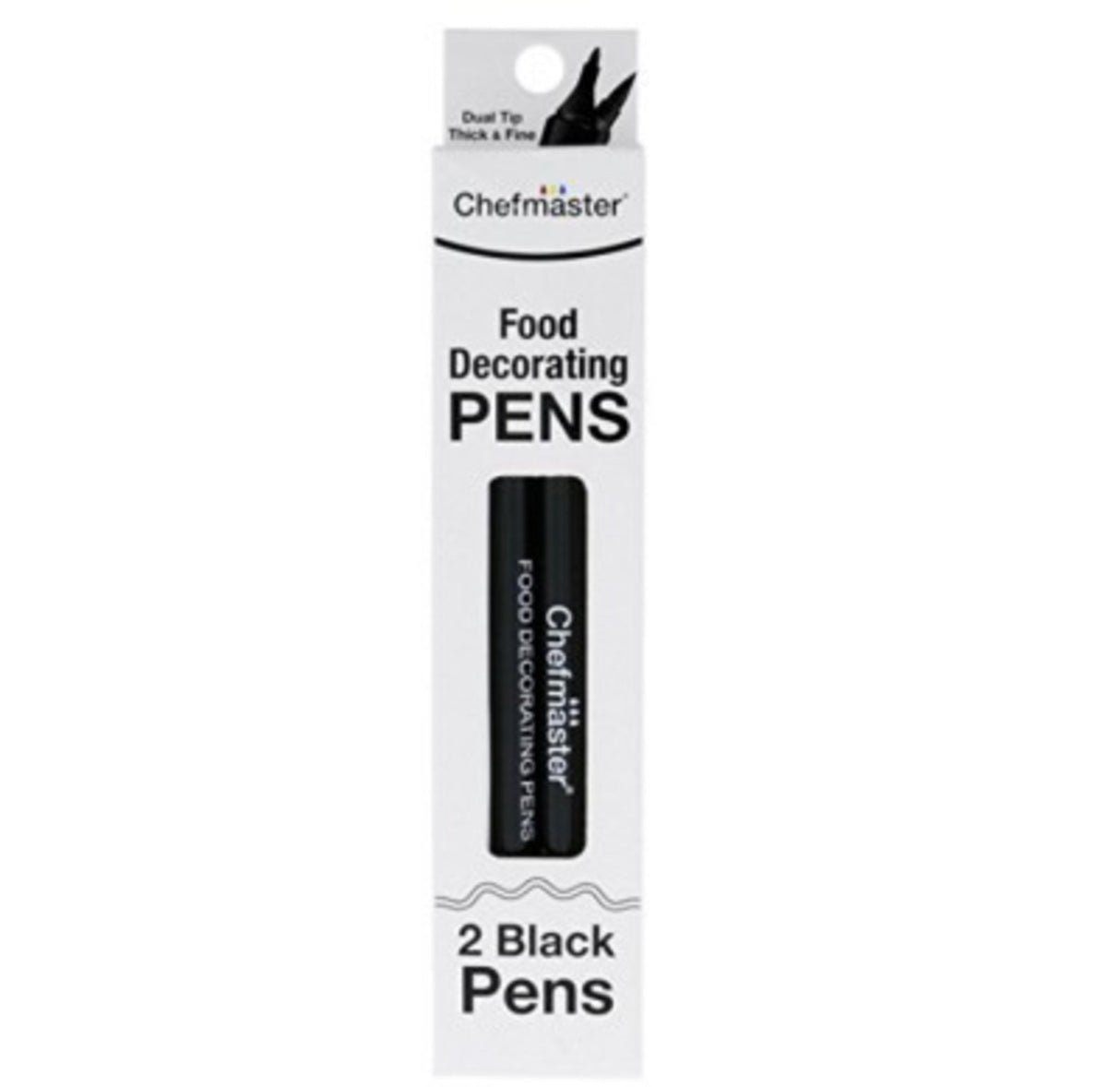 Chefmaster Food Decorating Pens- Black (Set of 2)