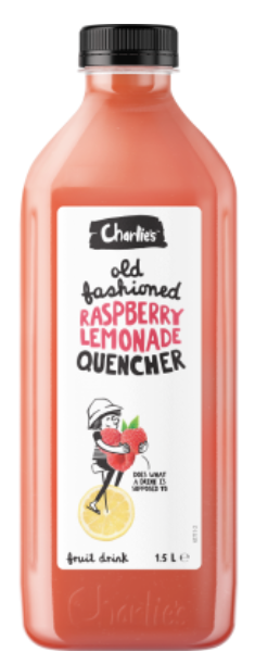 Charlie's Chilled Quench Raspberry & Lemonade 1.5l 1.5l