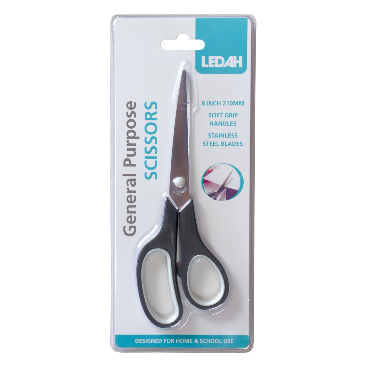 Ledah Scissors General Purpose Black 210mm 8"