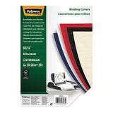 Fellowes Binding Covers A4 250gsm Royal Blue, Pack of 100