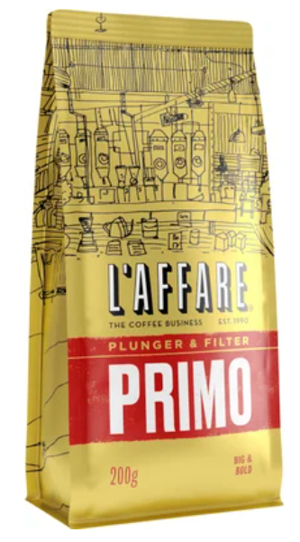 L'affare Primo Plunger & Filter Coffee 200g