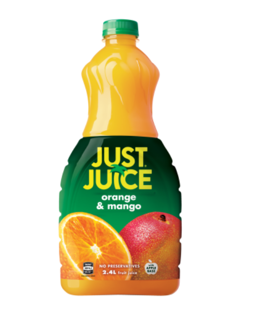 Just Juice Orange & Mango Fruit Juice 2.4l