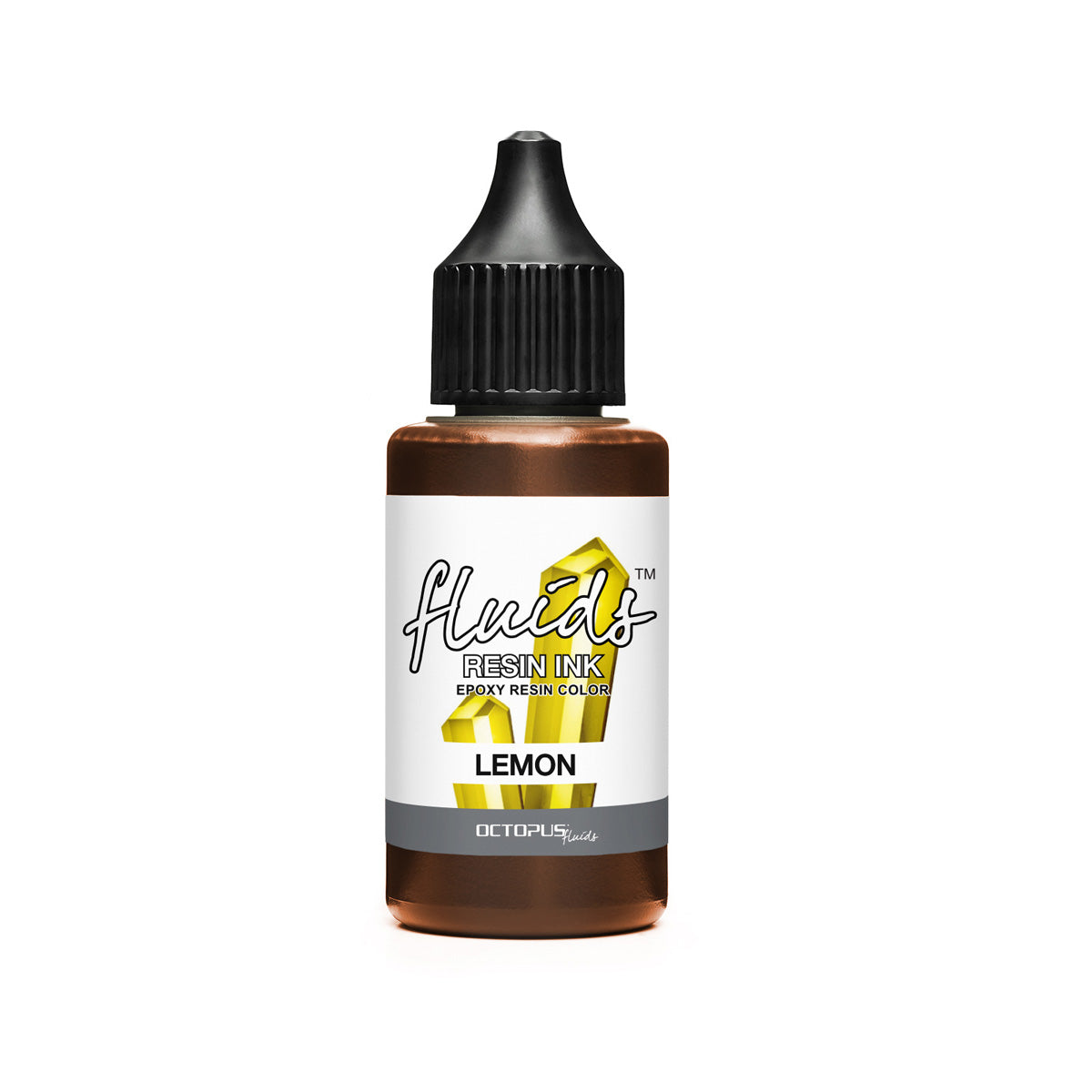 Octopus Fluids Resin Ink Lemon Yellow 30ml