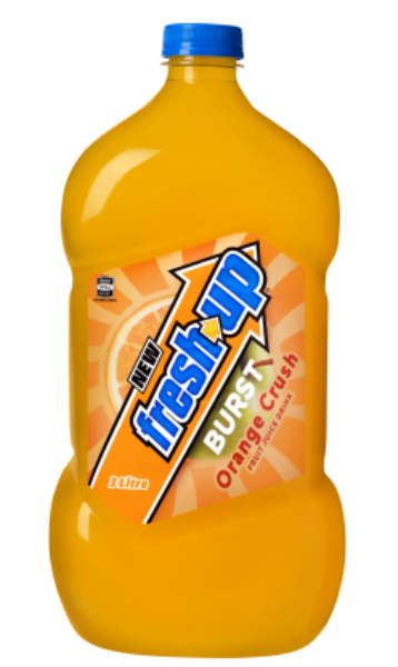 Fresh Up Burst Orange Crush Fruit Juice Drink 3l